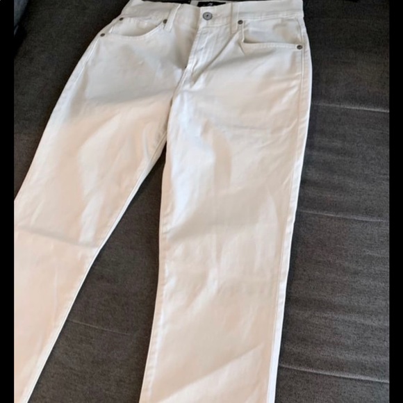7 SEVEN FOR ALL MAN KIND NEW W/TAGS White STRAIGHT - Picture 2 of 5
